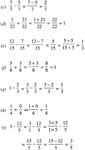 NCERT Solutions for Class 6 Maths Chapter 7 Fractions 91